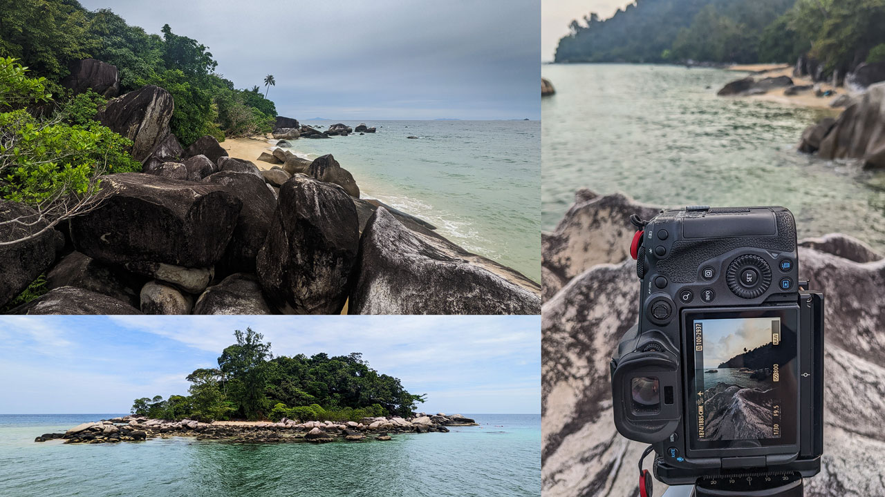 Spots photo de l'île de Tioman