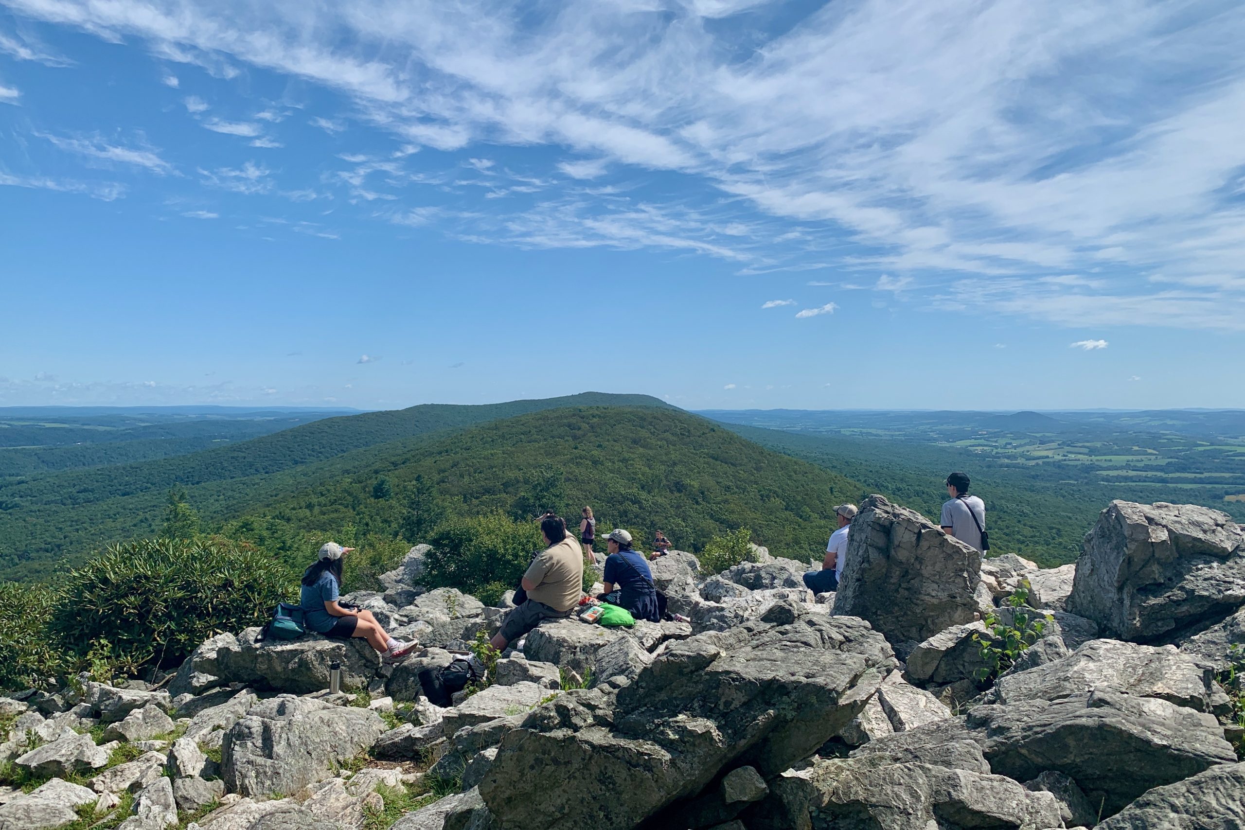 You are currently viewing North Lookout, Hawk Mountain Sanctuary, Kempton, PA, États-Unis